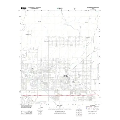 2011 Map of Apache Junction, 2011 Print