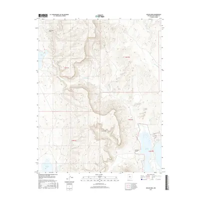 2017 Map of Apache Mesa, 2017 Print