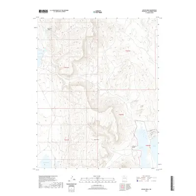 2020 Map of Apache Mesa, 2020 Print
