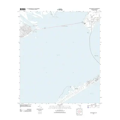 2012 Map of Apalachicola, 2012 Print