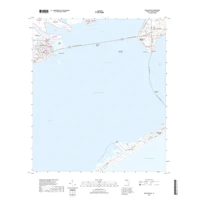 2018 Map of Apalachicola, 2018 Print