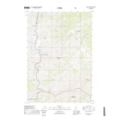 2020 Map of Aparejo Point, 2020 Print