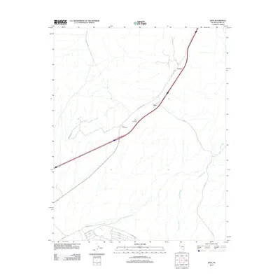 2012 Map of Apex, 2012 Print