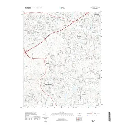 2019 Map of Apex, 2019 Print