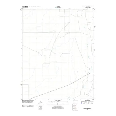 2010 Map of Apishapa Bridge, 2010 Print