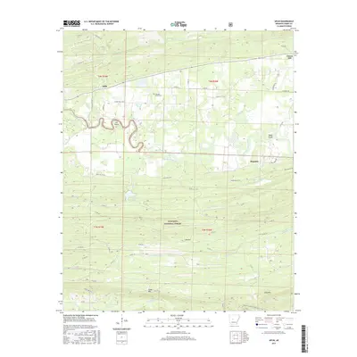 2017 Map of Aplin, 2017 Print