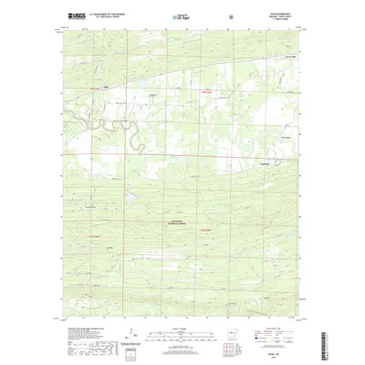 2020 Map of Aplin, 2020 Print