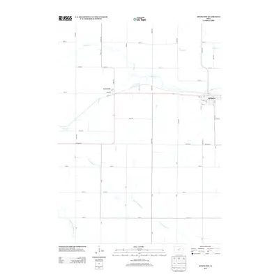 2013 Map of Aplington, 2013 Print