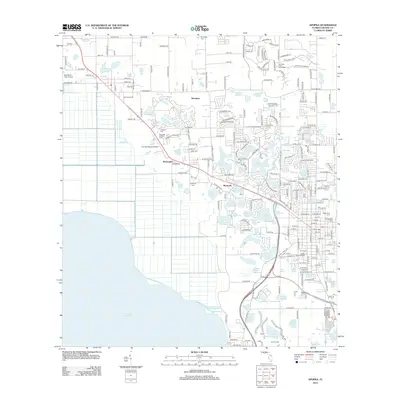 2012 Map of Apopka, 2012 Print