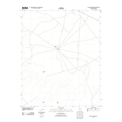 2011 Map of Appaloosa Ridge, 2011 Print