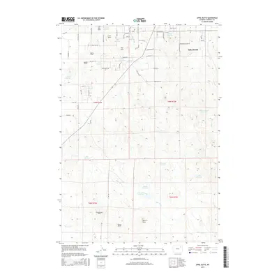 2015 Map of Appel Butte, 2015 Print