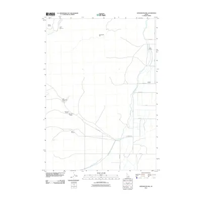 2010 Map of Appendicitis Hill, 2010 Print