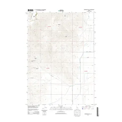 2013 Map of Appendicitis Hill, 2013 Print