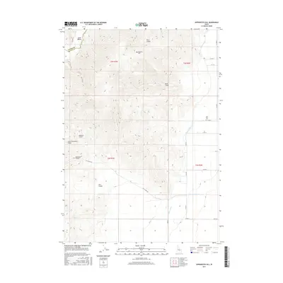 2017 Map of Appendicitis Hill, 2017 Print