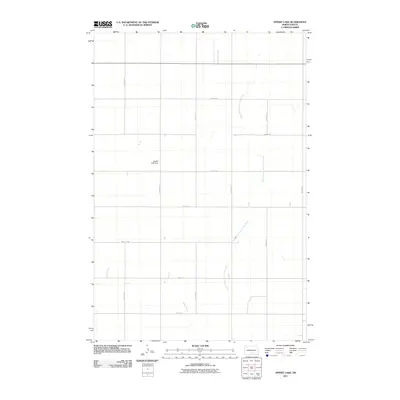 2011 Map of Appert Lake, 2011 Print