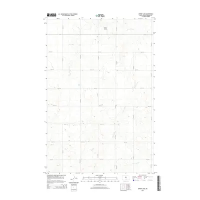 2014 Map of Appert Lake, 2014 Print