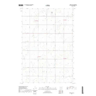 2018 Map of Appert Lake, 2018 Print