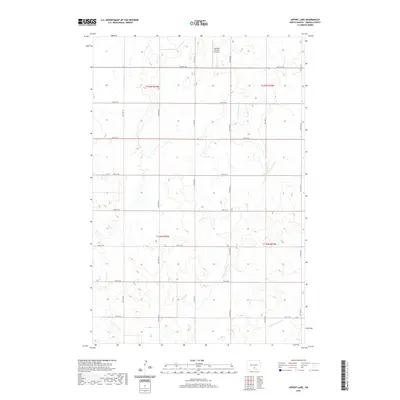 2020 Map of Appert Lake, 2020 Print