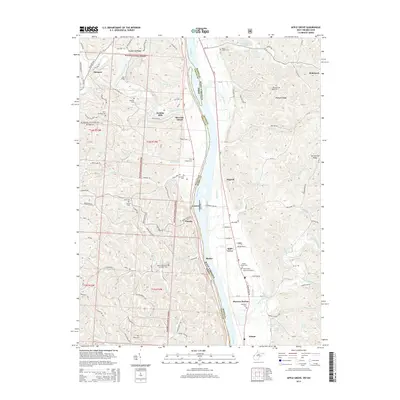 2014 Map of Apple Grove, 2014 Print