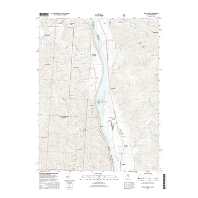 2016 Map of Apple Grove, 2016 Print