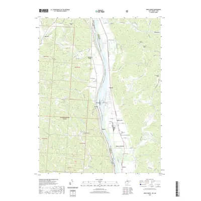 2019 Map of Apple Grove, 2019 Print