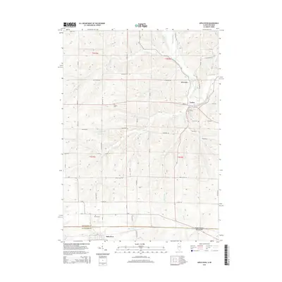 2015 Map of Apple River, 2015 Print