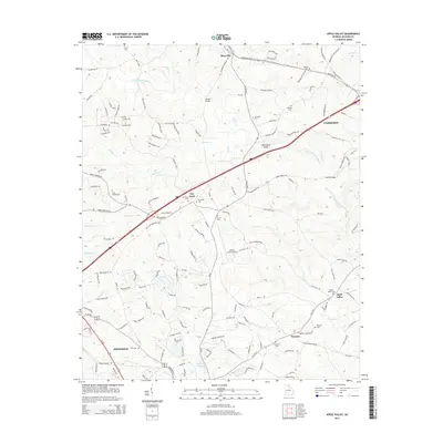 2014 Map of Apple Valley, 2014 Print