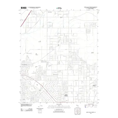 2012 Map of Apple Valley North, 2012 Print