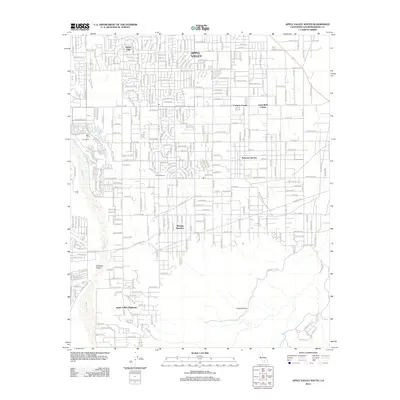 2012 Map of Apple Valley South, 2012 Print