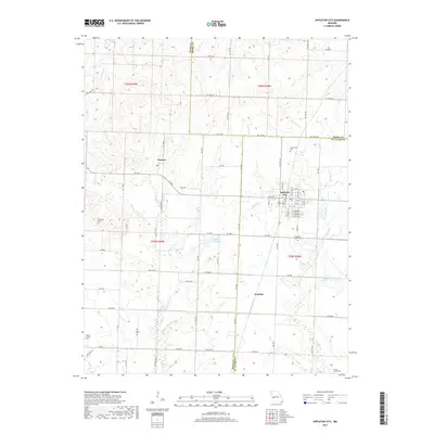 2017 Map of Appleton City, 2017 Print