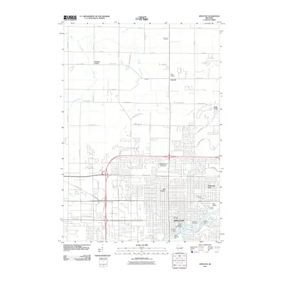 2010 Map of Appleton, 2010 Print