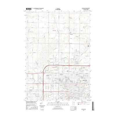 2016 Map of Appleton, 2016 Print