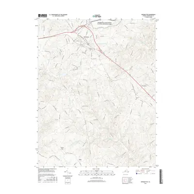 2016 Map of Appomattox, 2016 Print