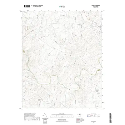 2019 Map of Aquadale, 2019 Print