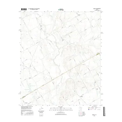 2016 Map of Aquilla, 2016 Print