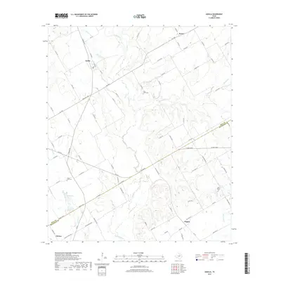 2019 Map of Aquilla, 2019 Print