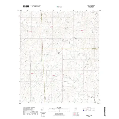 2018 Map of Aquilla, 2018 Print