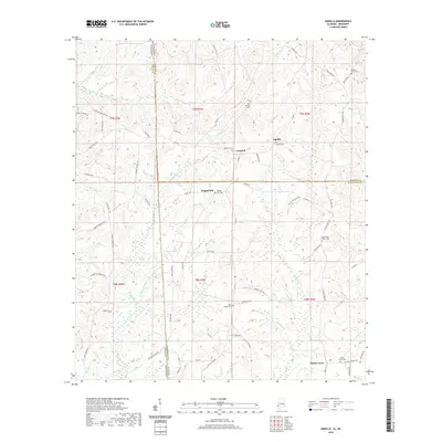 2020 Map of Aquilla, 2020 Print