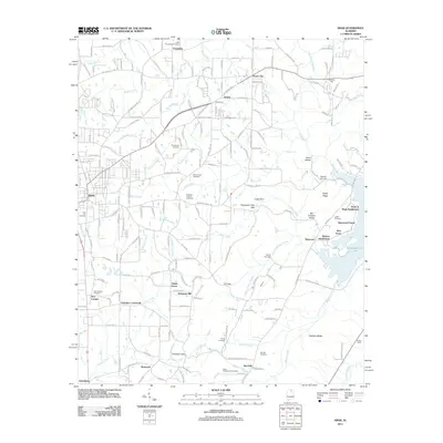 2011 Map of Arab, 2011 Print