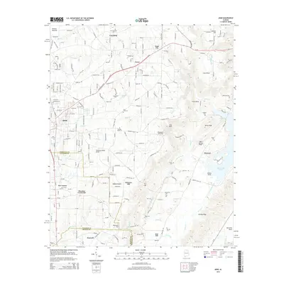 2014 Map of Arab, 2014 Print