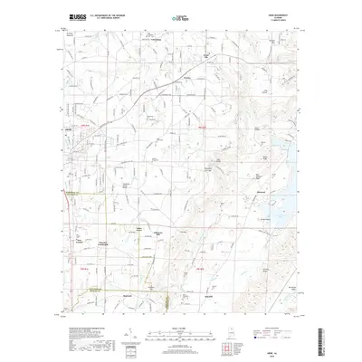 2018 Map of Arab, 2018 Print