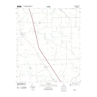 2011 Map of Arabi, 2011 Print