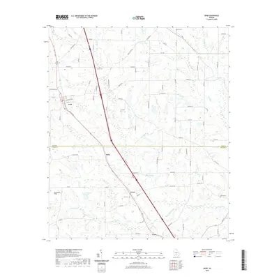 2020 Map of Arabi, 2020 Print