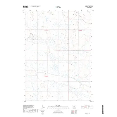 2017 Map of Arabia NW, 2017 Print