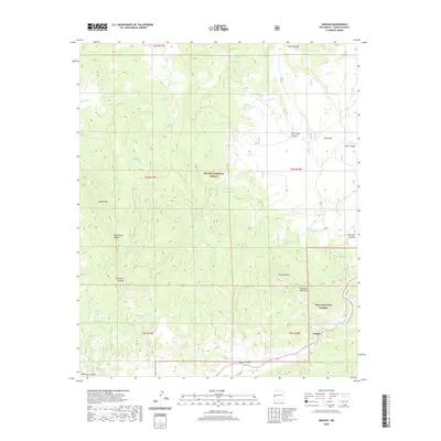 2020 Map of Aragon, 2020 Print