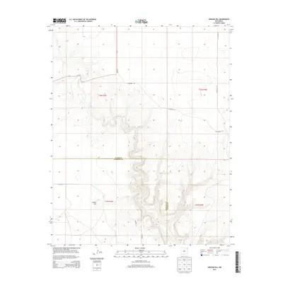 2013 Map of Aragon Hill, 2013 Print