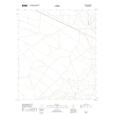 2019 Map of Aragon, 2019 Print