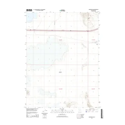 2014 Map of Aragonite NW, 2014 Print