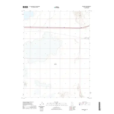 2020 Map of Aragonite NW, 2020 Print