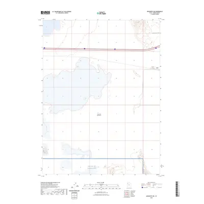 2023 Map of Aragonite NW, 2023 Print